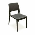 Grillgear Verona Resin Wickerlook Dining Chair Brown GR3435572